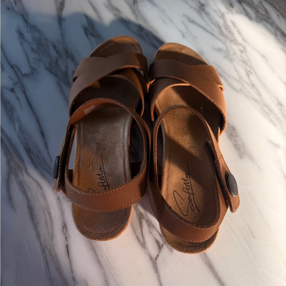 Leather wedges - Picture 5 of 7